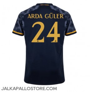 Real Madrid Arda Guler #24 Vieraspaita 2023-24 Lyhythihainen